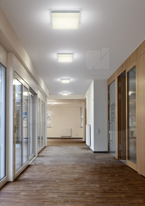 Helestra COSI  ceiling luminaire steel nickel mat