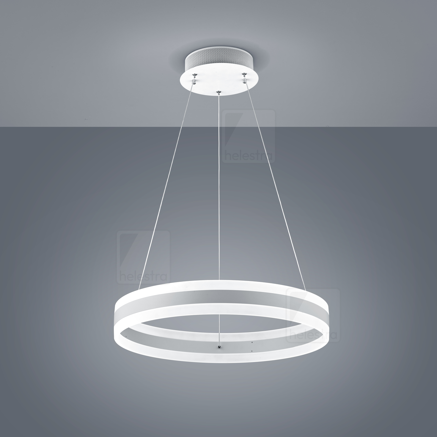 Helestra LIV  suspension lumineuse  blanc mat