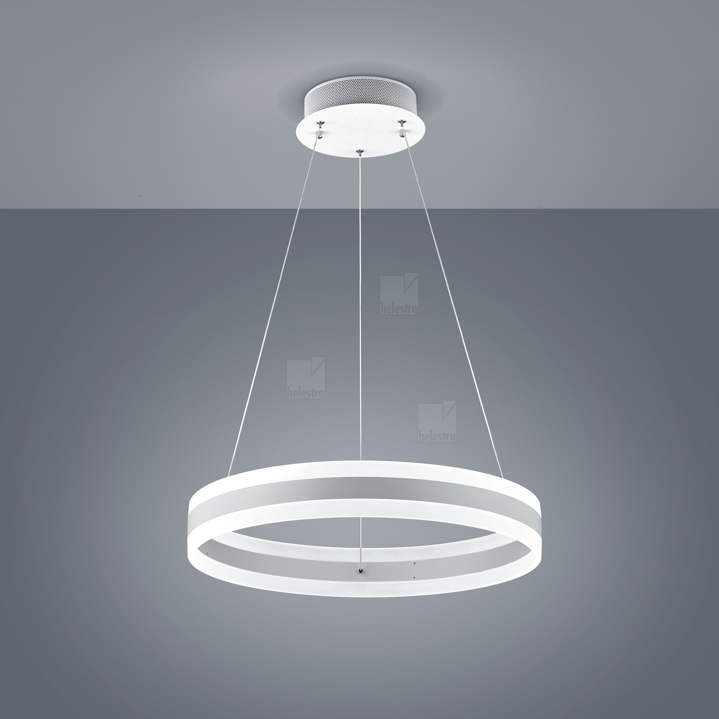 Helestra LIV  suspension lumineuse  blanc mat