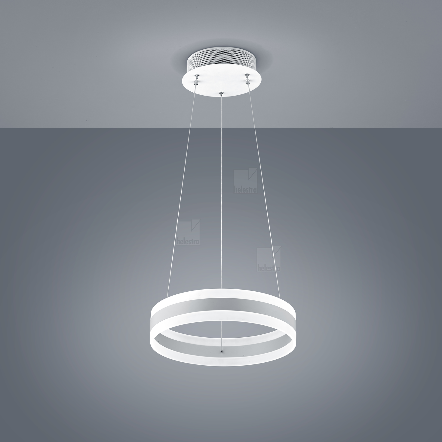 Helestra LIV  suspension lumineuse  blanc mat