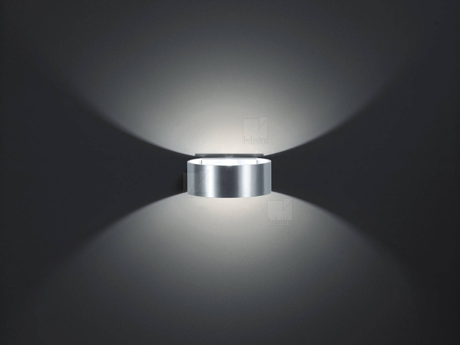 Helestra FOSCA  Wandleuchte Aluminium aluminium matt