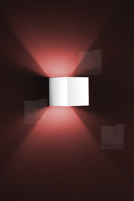Helestra SIRI  Wandleuchte Aluminium mattweiß