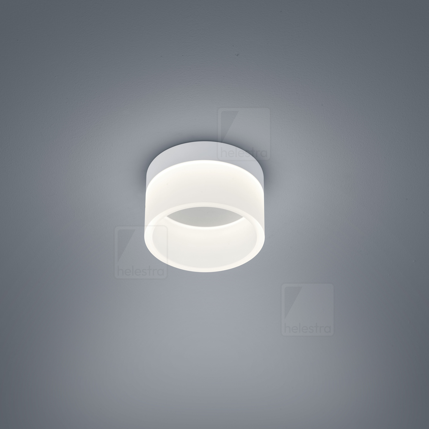 Helestra LIV  Plafonnier Acier blanc mat