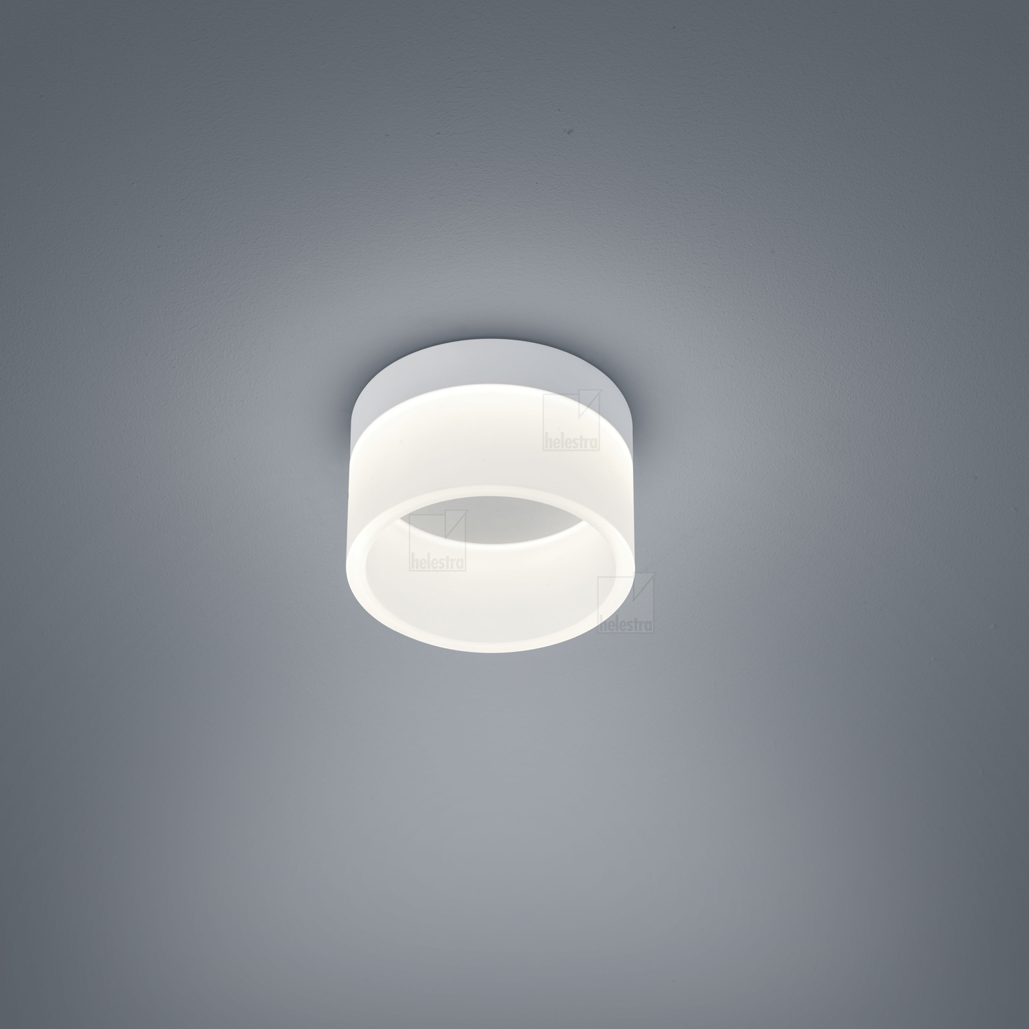 Helestra LIV  Plafonnier Acier blanc mat