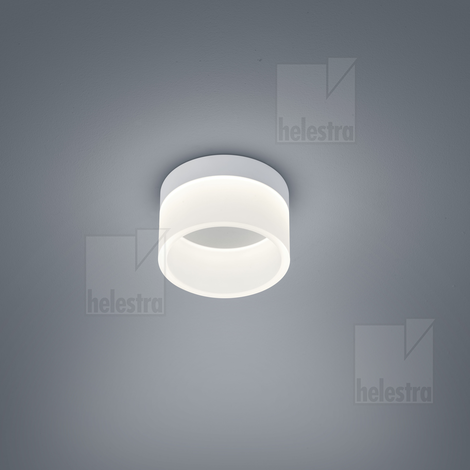 Helestra LIV  Plafonnier Acier blanc mat
