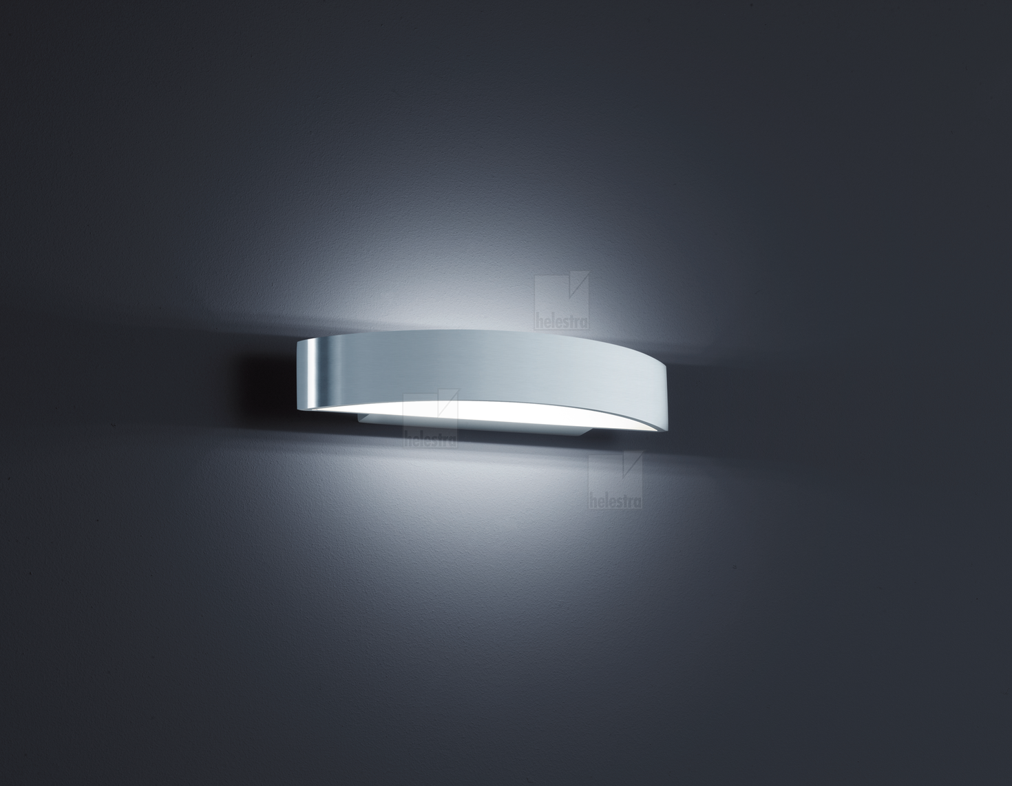 Helestra YONA  Wandleuchte Aluminium aluminium poliert - mattweiß
