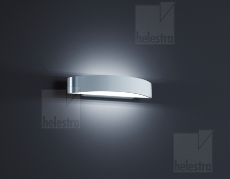 Helestra YONA  Wandleuchte  aluminium poliert - mattweiß