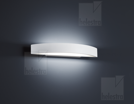 Helestra YONA  applique aluminium blanc mat