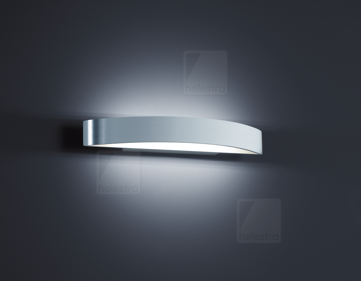Helestra YONA  wall luminaire aluminium aluminium polished - mat white