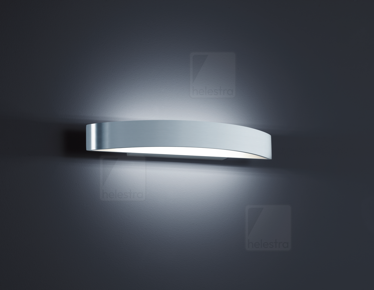 Helestra YONA  lampada a parete alluminio alluminio lucido - bianco opaco