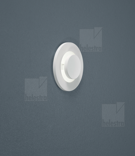 Helestra ONTO  lampada ad incasso per soffitto lampada da incasso a parete alluminio bianco opaco