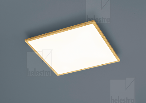 Helestra RACK  ceiling luminaire aluminium gold leaf