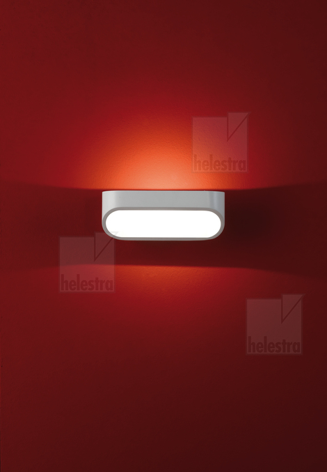 Helestra ONNO  Wandleuchte Aluminium mattweiß