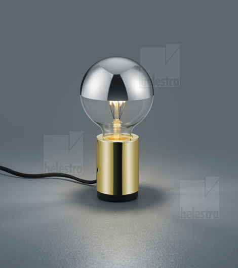 Helestra PIX  table luminaire  polished brass