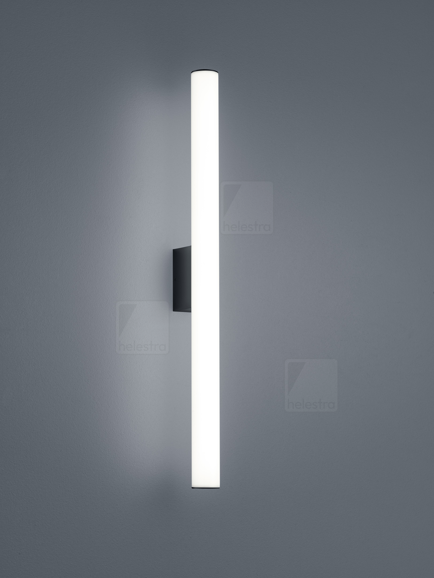 Helestra LOOM  wall luminaire aluminium mat black