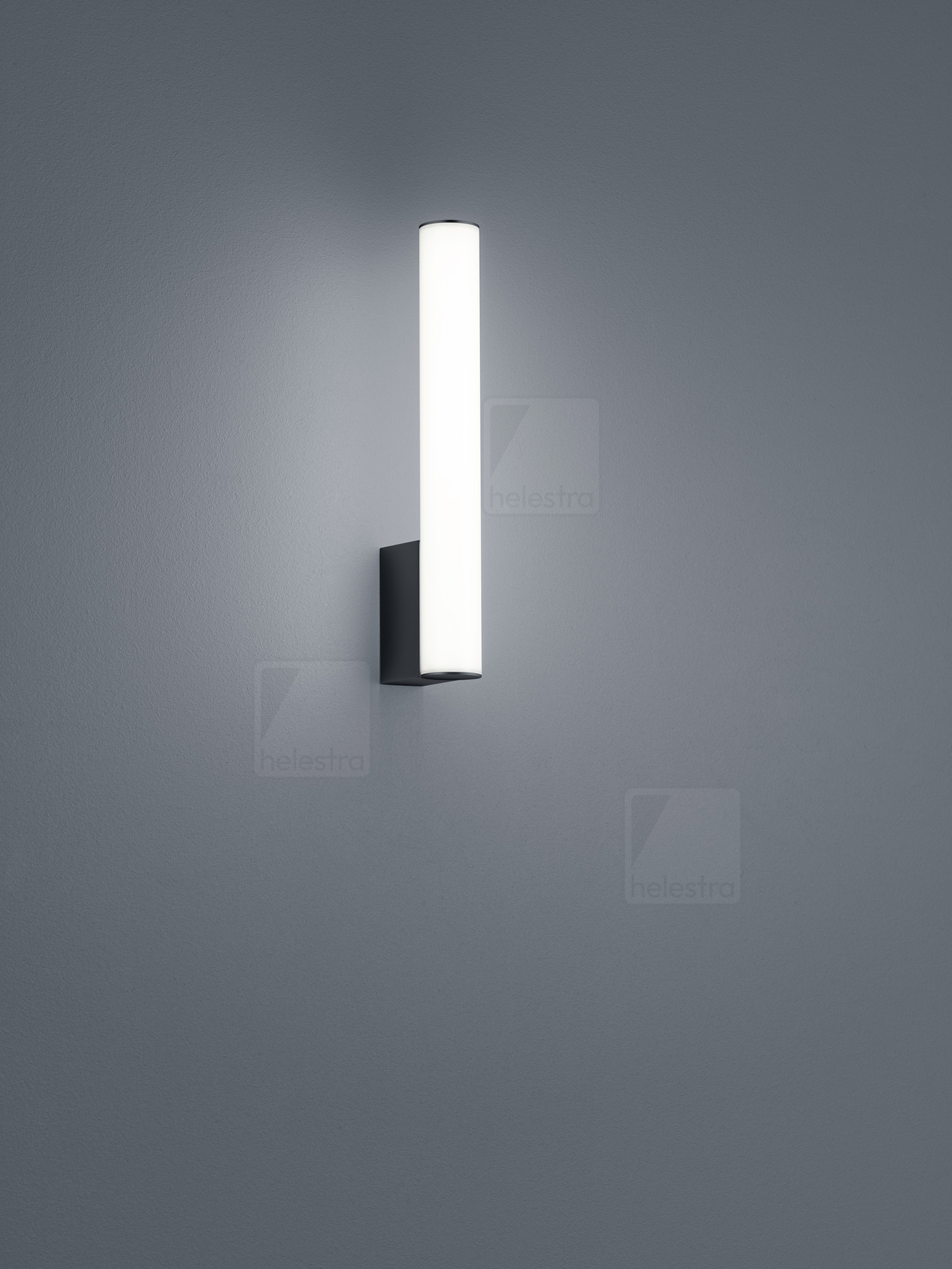 Helestra LOOM  wall luminaire aluminium mat black