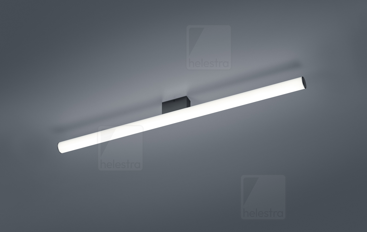 Helestra LOOM  wall luminaire aluminium mat black
