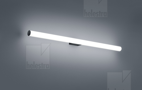 Helestra LOOM  wall luminaire aluminium mat black