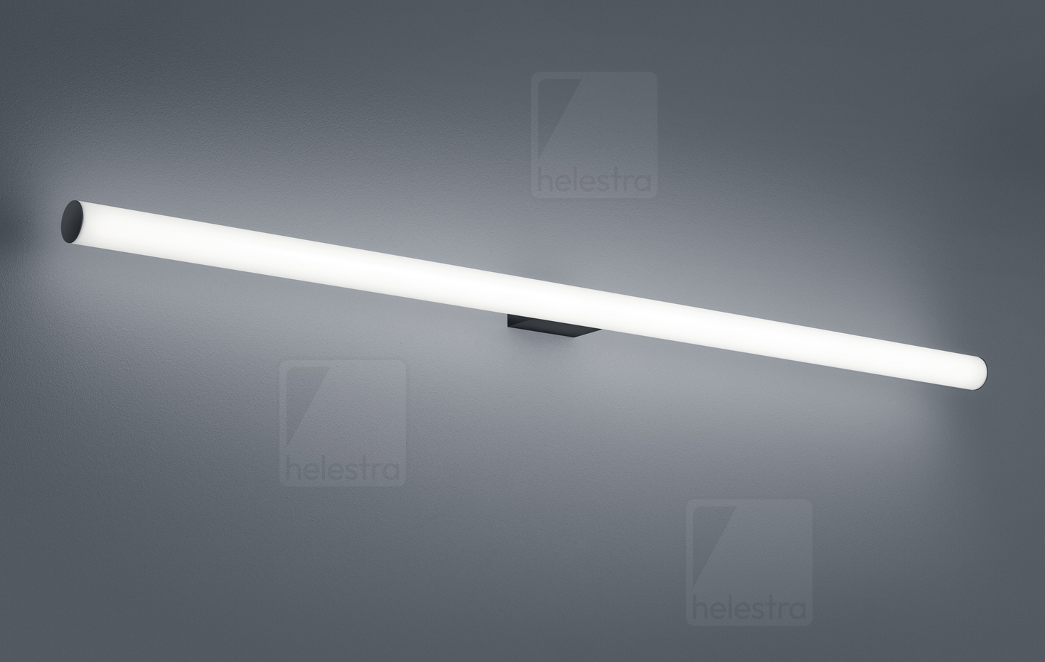 Helestra LOOM  wall luminaire aluminium mat black