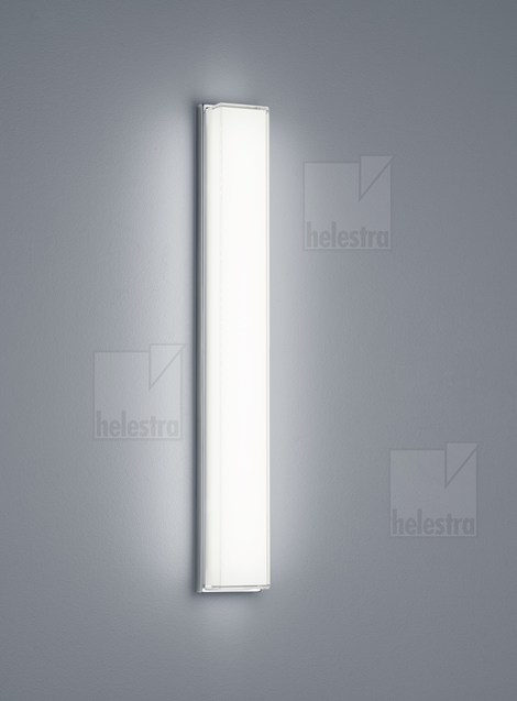 Helestra COSI Wand-/Deckenleuchte Stahl chrom