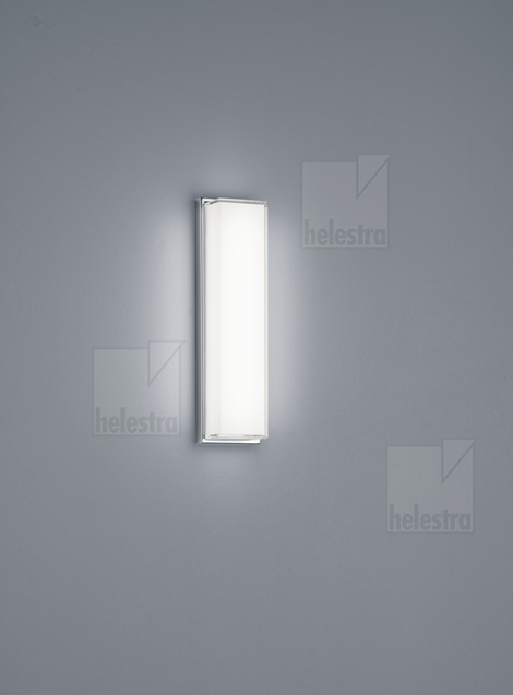 Helestra COSI Wand-/Deckenleuchte Stahl chrom