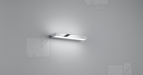 Helestra SLATE  Wandleuchte Aluminium chrom