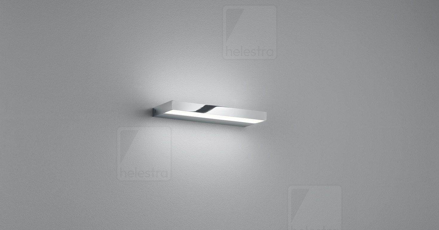 Helestra SLATE  applique aluminium chrome