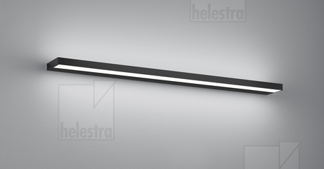 Helestra SLATE  Wandleuchte Aluminium mattschwarz