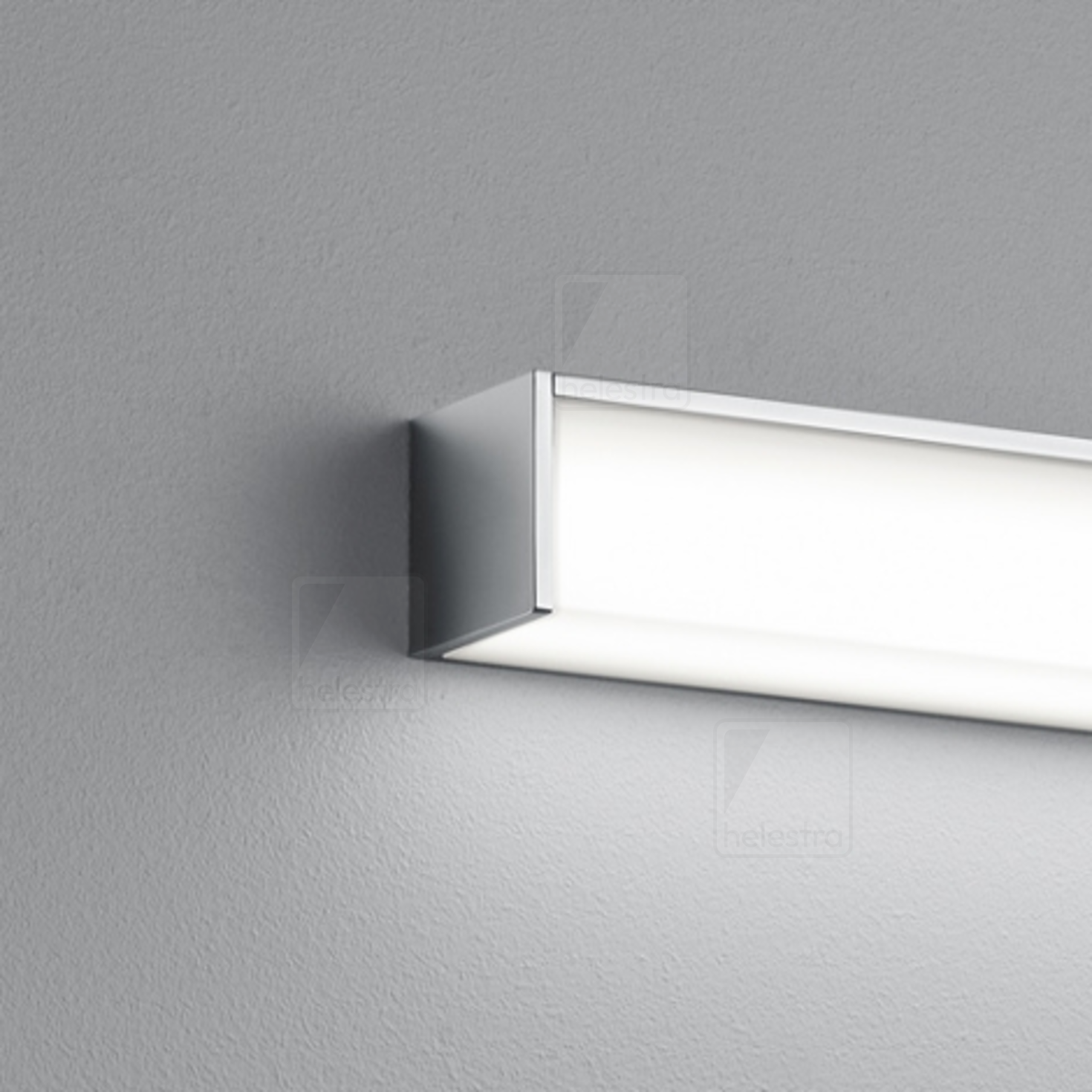 Helestra NOK  applique aluminium chrome