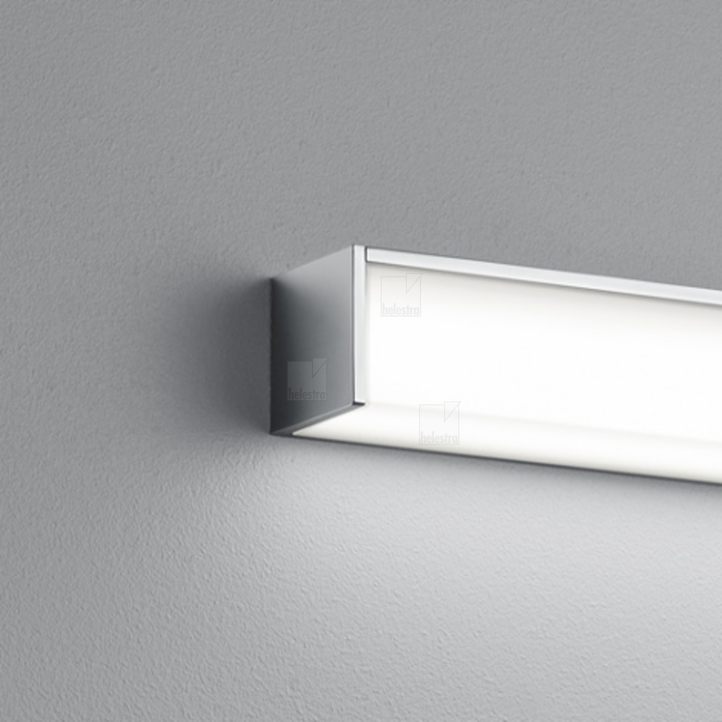 Helestra NOK  applique aluminium chrome