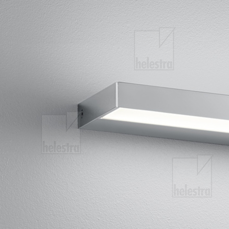 Helestra SLATE  Wandleuchte Aluminium chrom