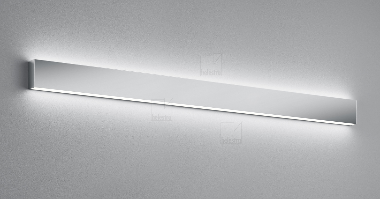 Helestra VIS  Wandleuchte Aluminium chrom