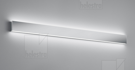 Helestra VIS  Wandleuchte Aluminium chrom