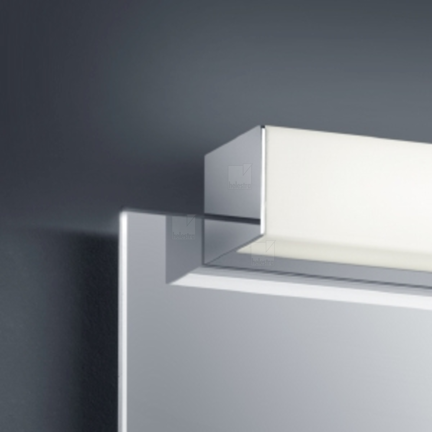 Helestra LADO  applique Plafonnier aluminium chrome