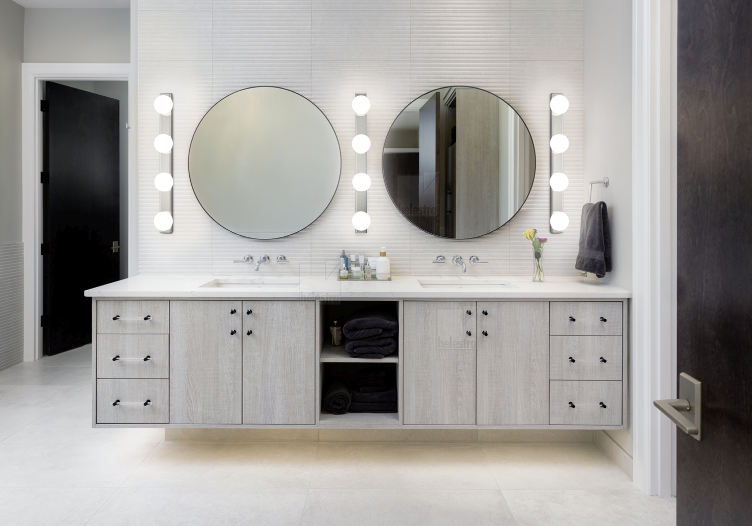 Helestra LIS  applique Plafonnier  chrome