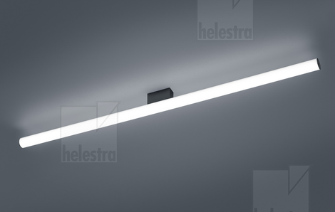 Helestra LOOM  Wandleuchte Aluminium mattschwarz