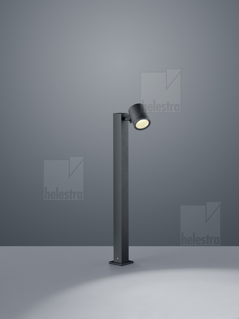 Helestra PART  Pollerleuchte Aluminium graphit