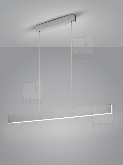Helestra NEX  Pendelleuchte Aluminium mattnickel