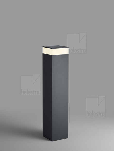 Helestra CREST  Pollerleuchte Aluminium-Guss graphit