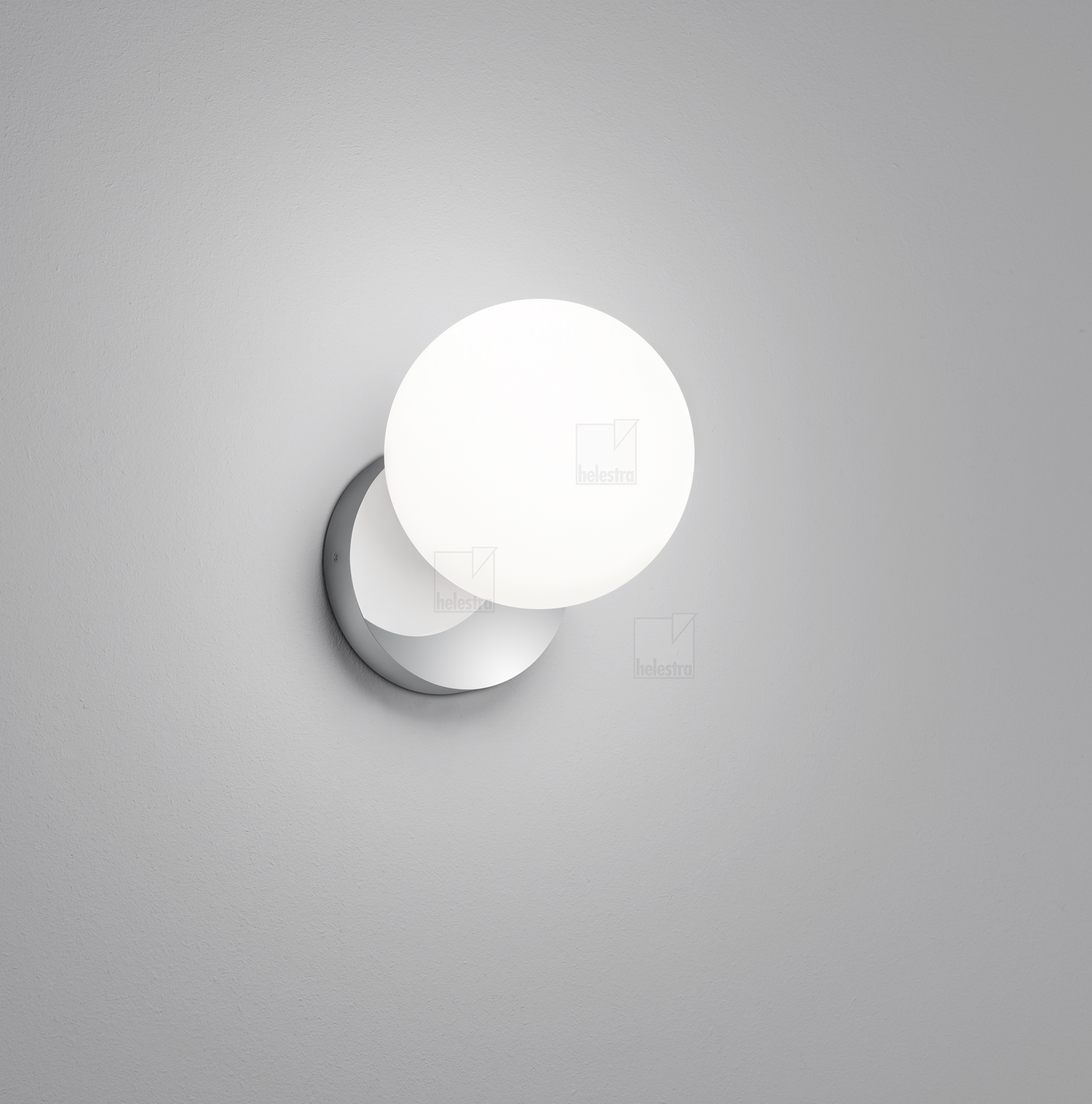 Helestra LIS  applique aluminium chrome
