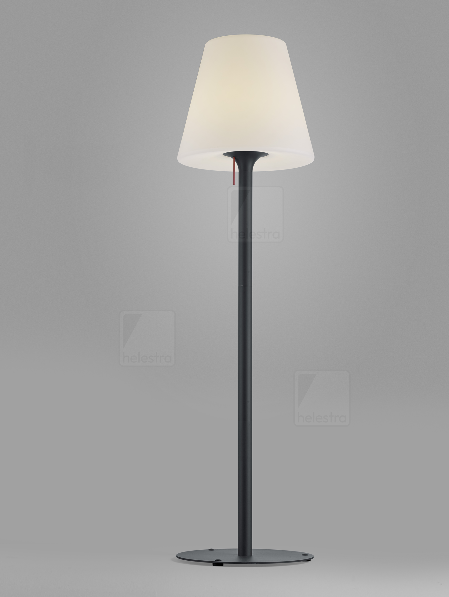 Helestra MORIS  lampadaire Acier graphite