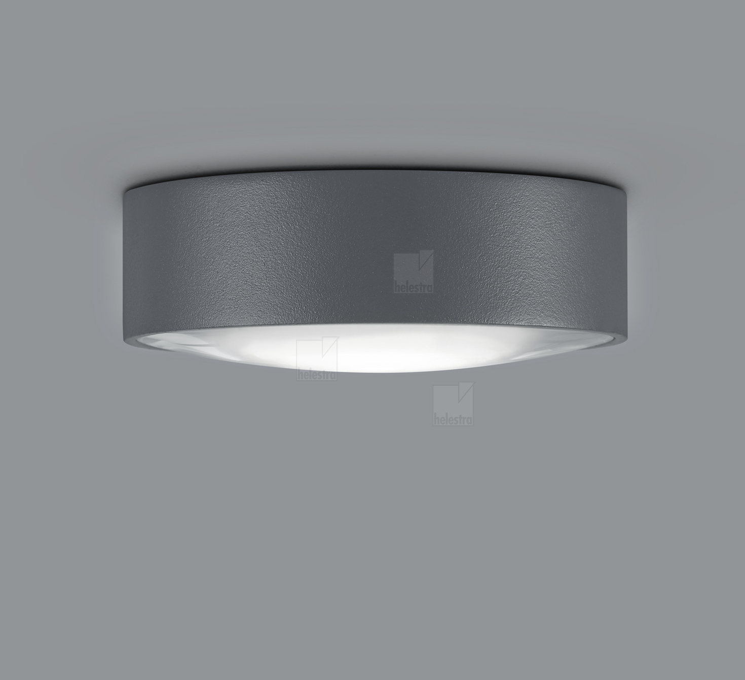 Helestra POSH  Deckenleuchte Aluminium-Guss graphit