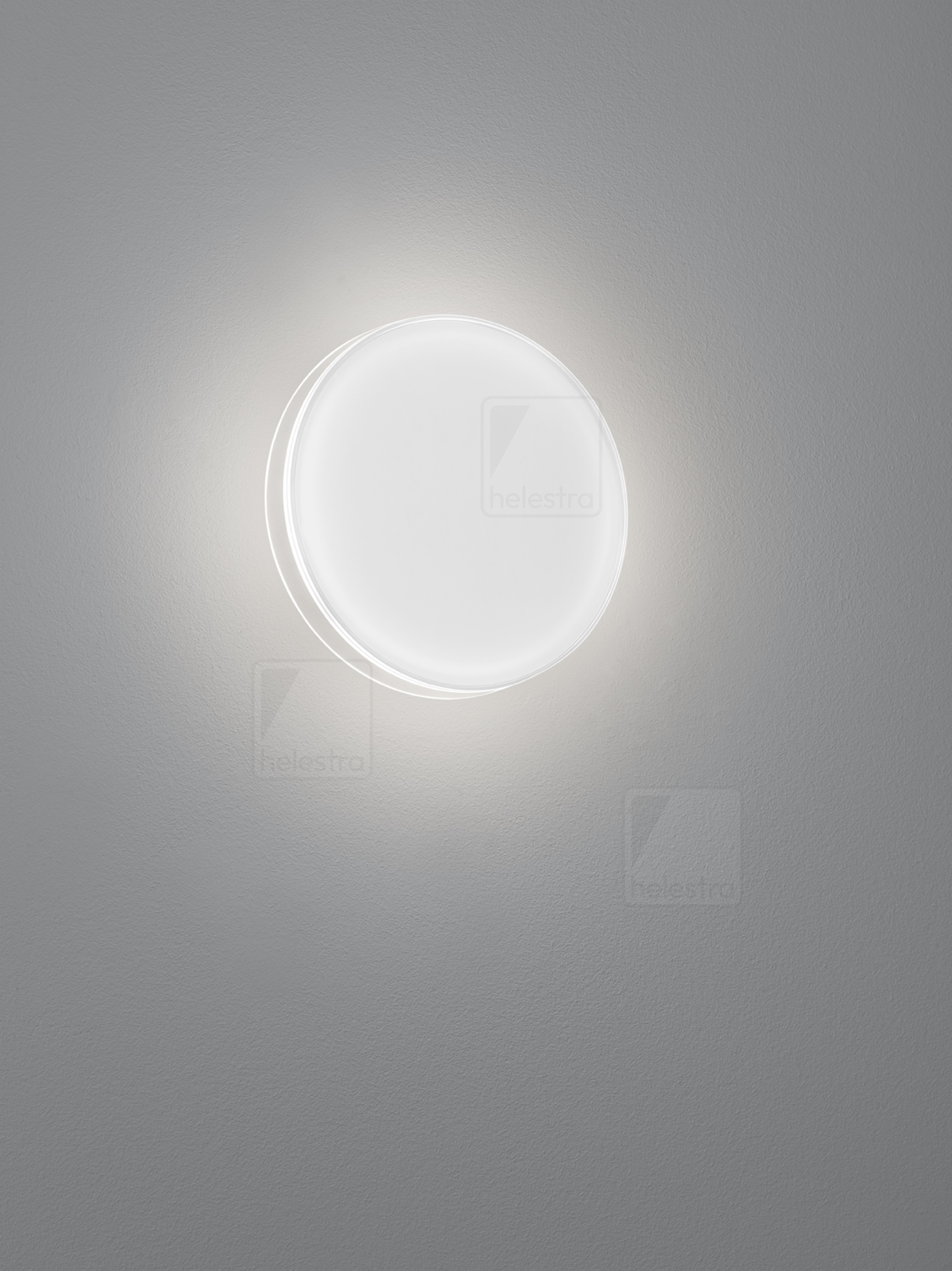 Helestra TOUR  Wandleuchte Aluminium-Guss weiß