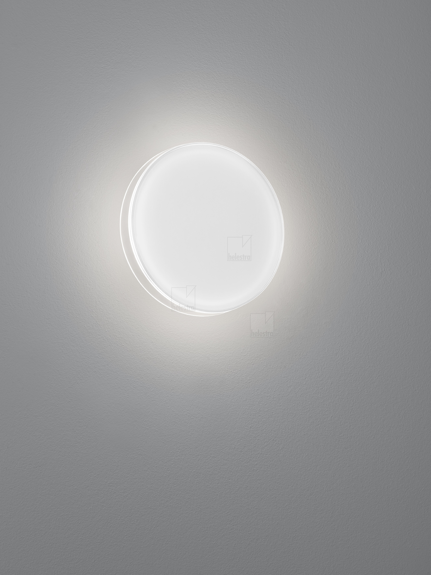 Helestra TOUR  applique fonte d'aluminium blanc