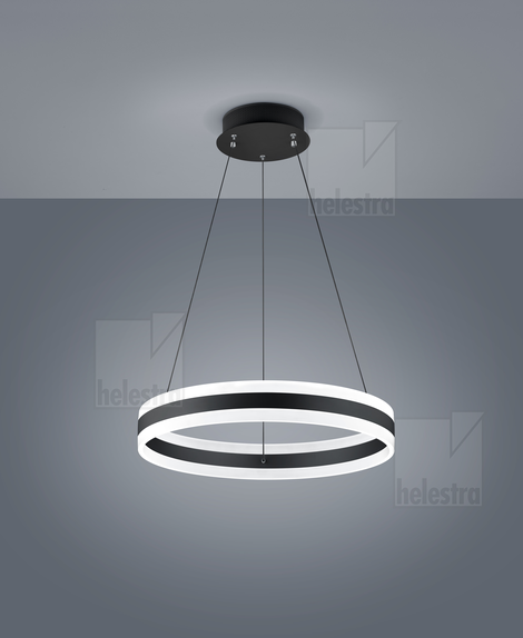 Helestra LIV  pendant luminaire  mat black