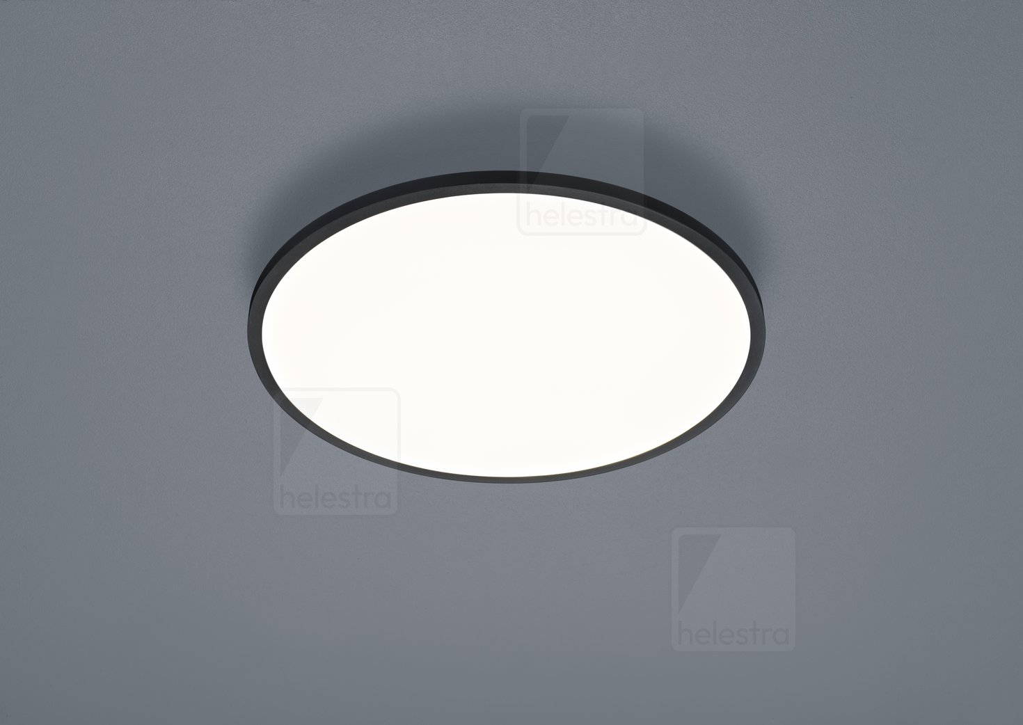 Helestra RACK  Plafonnier aluminium noir mat