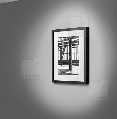Helestra PONT  Deckenleuchte Aluminium mattschwarz