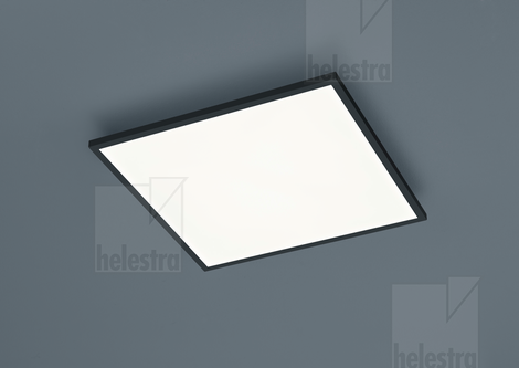 Helestra RACK  ceiling luminaire aluminium mat black