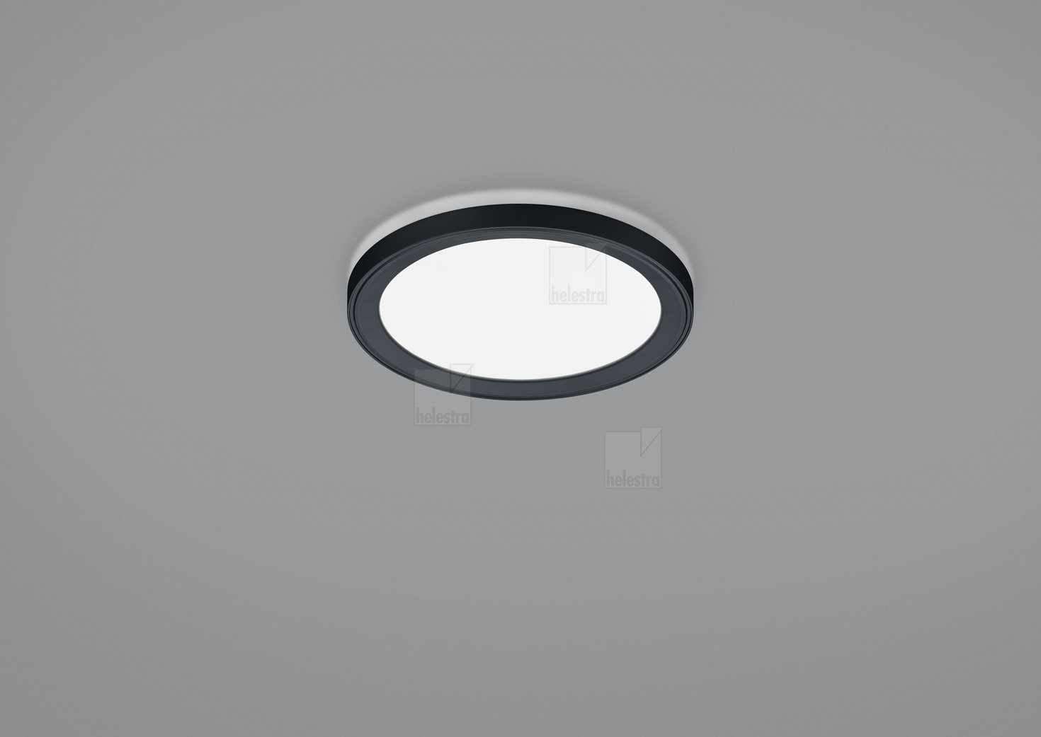 Helestra LICA  ceiling luminaire aluminium mat black