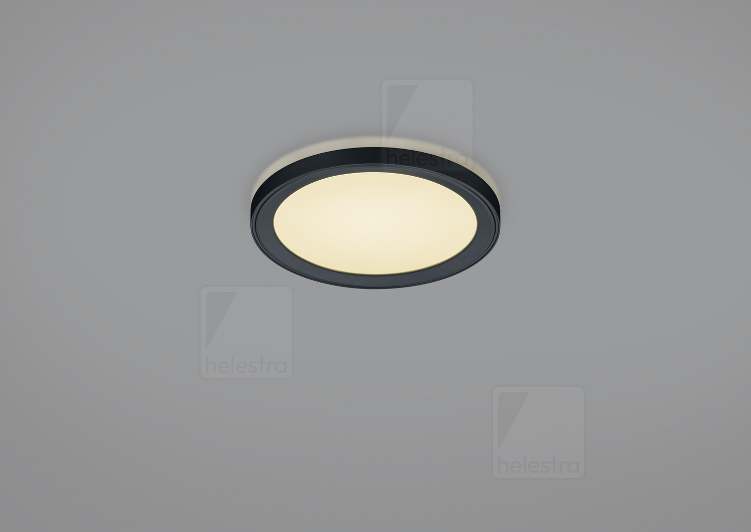 Helestra LICA  ceiling luminaire aluminium mat black